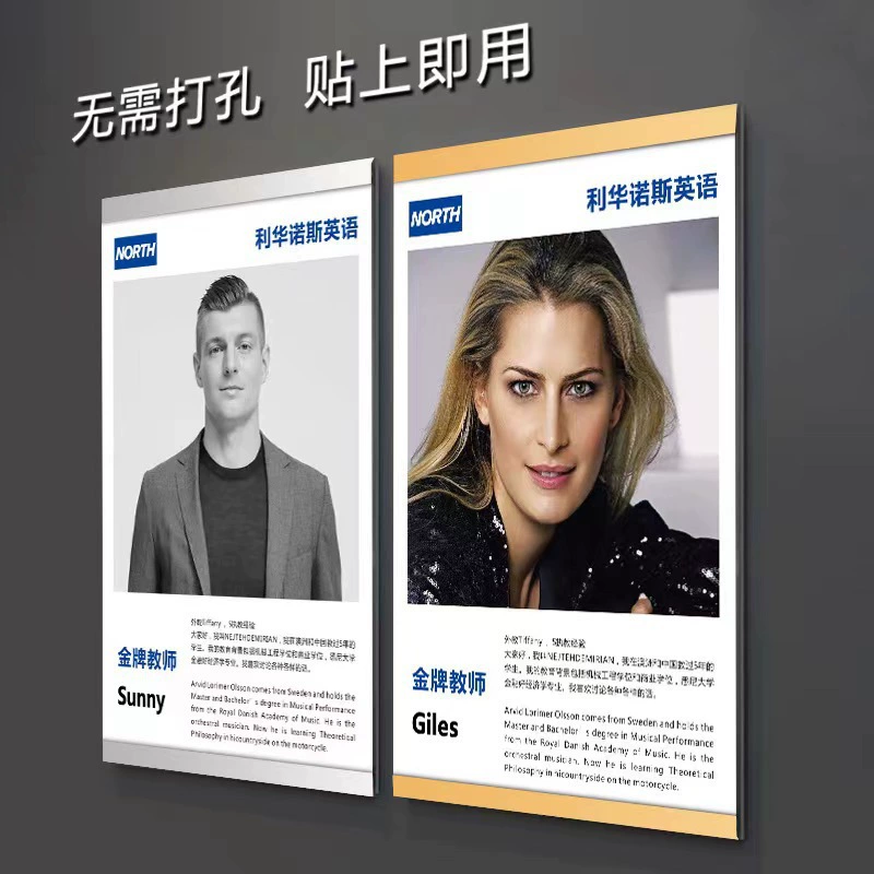 Профиль учителя А4 сертификат в рамке плаката