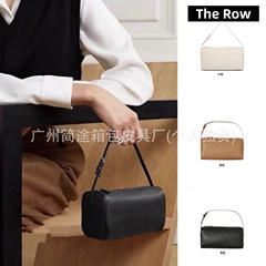 TheRow笔筒包90s真皮铅笔包小众设计高级感腋下包时尚手提女包包