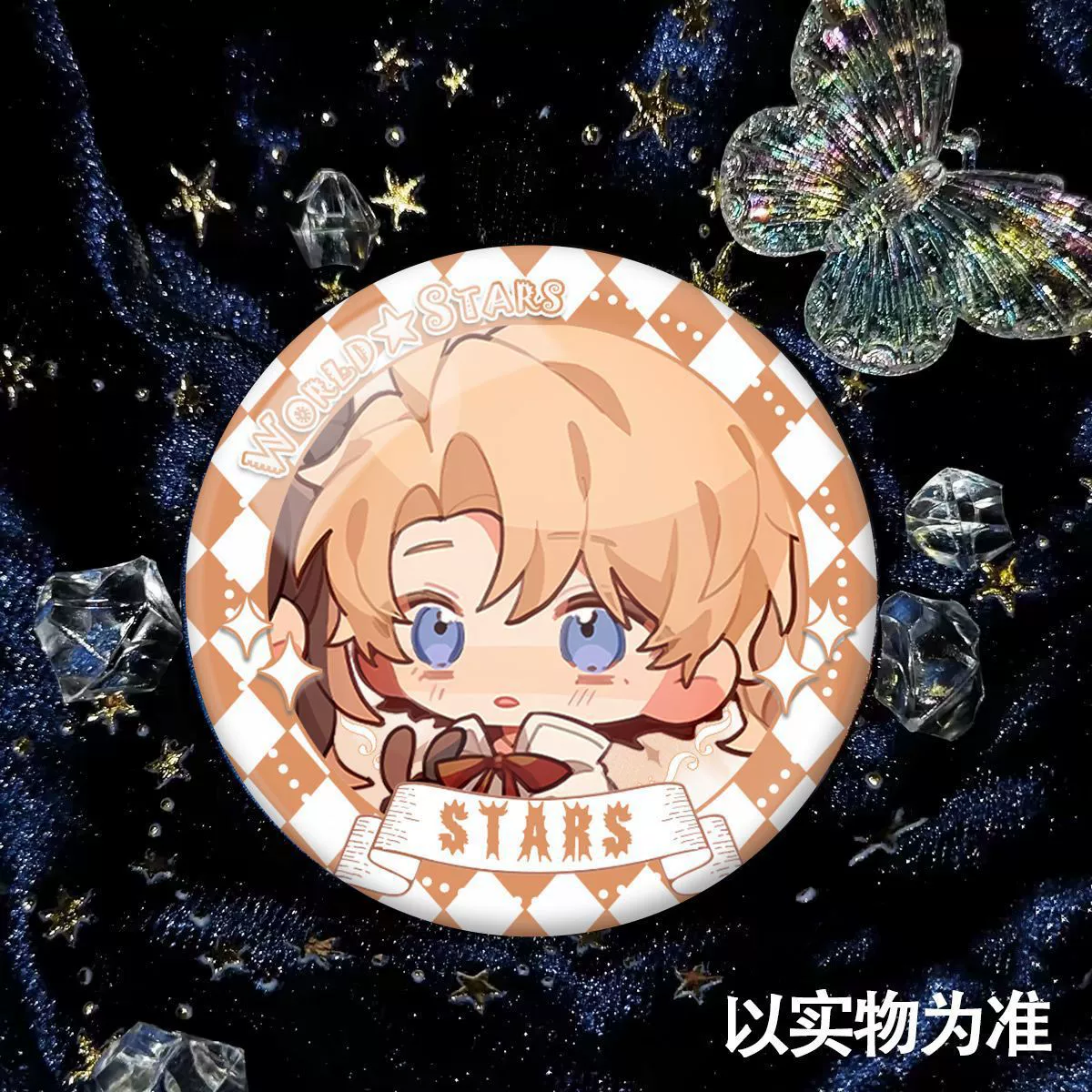 Значок (APH Hetalia) Arthur & Ivan радужный лазерный пин, серия 3770–3774, поштучно или набор из 5 шт.