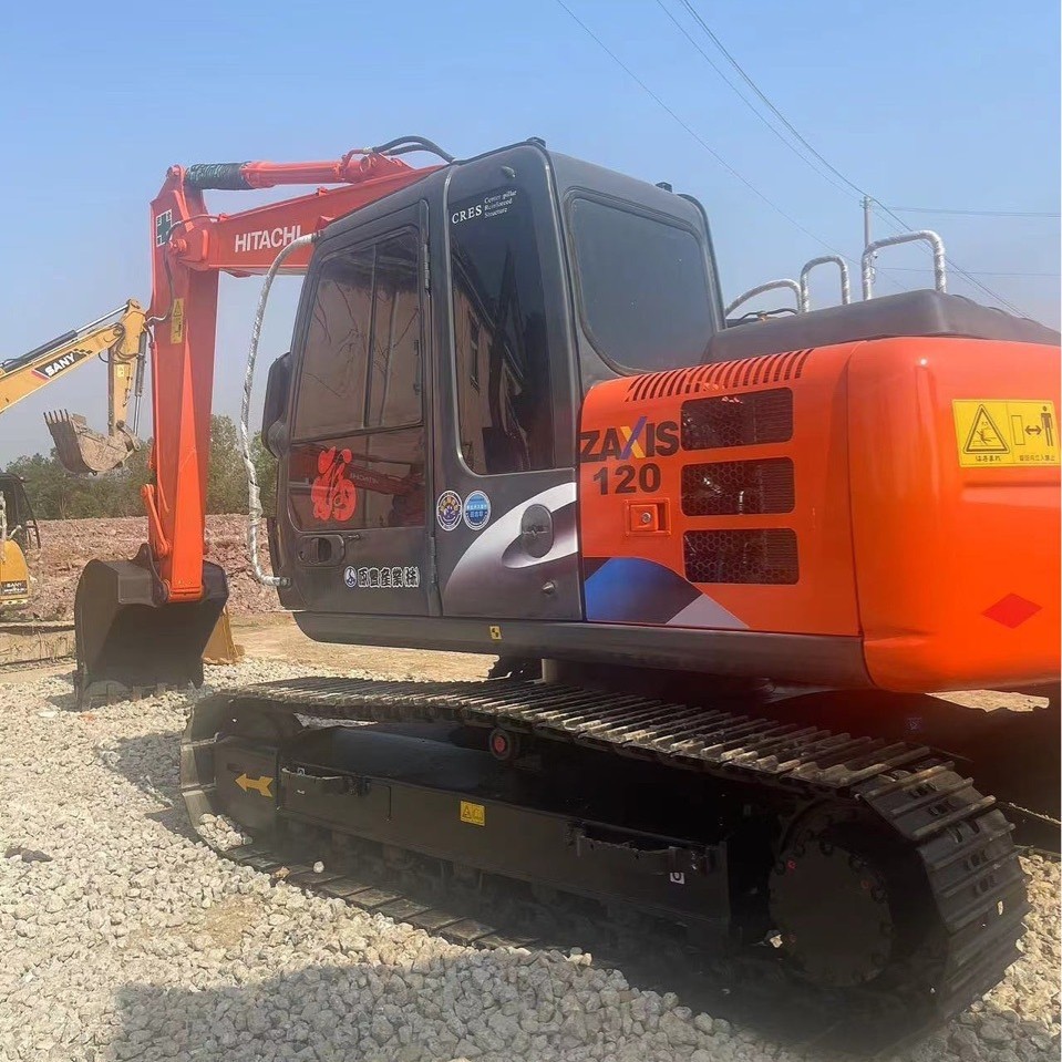 Exportación de línea nacional y extranjera de segunda mano Hitachi 120 excavadora 130 140 150 excavadora importada