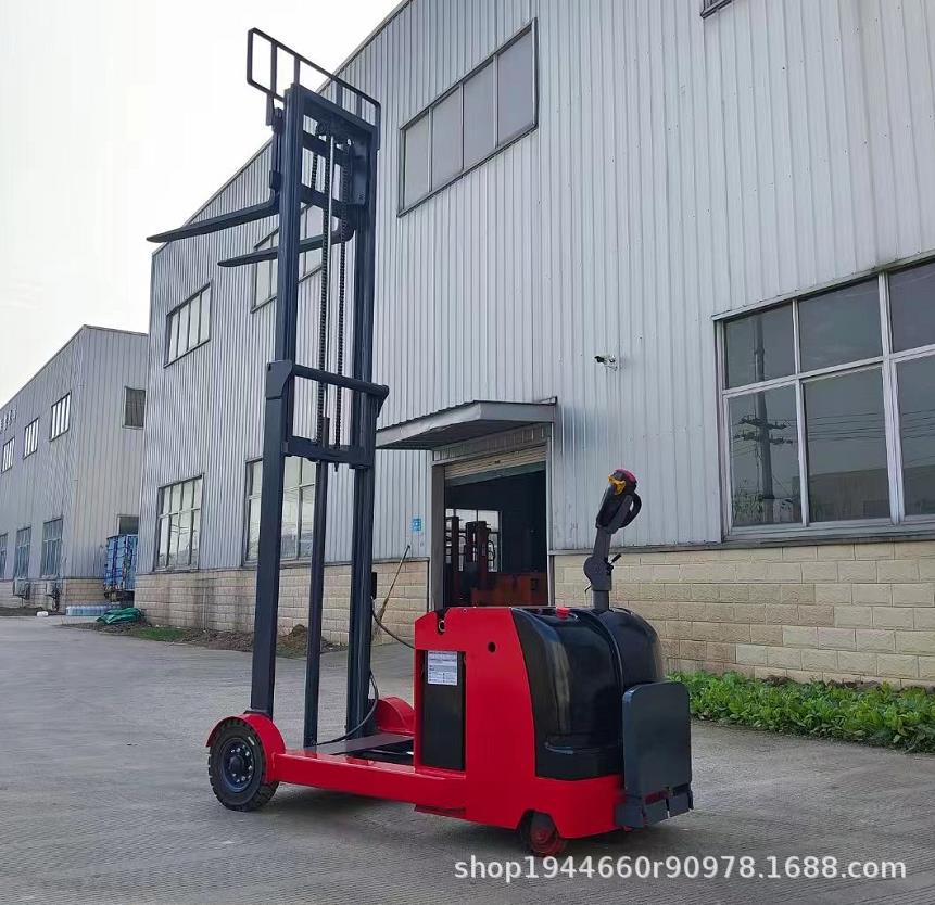 钧力前移式电动叉车无腿堆高车2吨全自动液压升高1吨小型装卸铲车