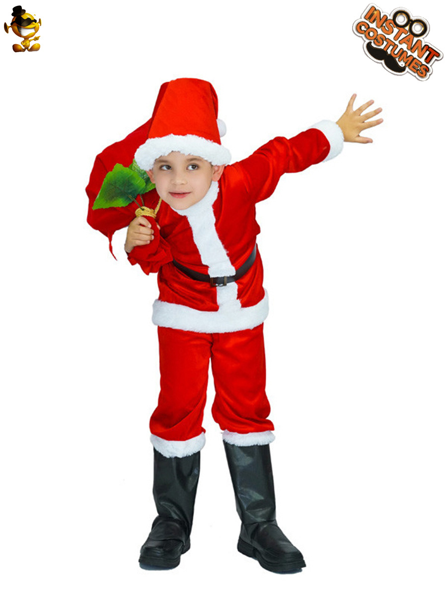 Traje de Navidad para niños traje de cosplay de Navidad para niños traje de rendimiento de etapa de Navidad