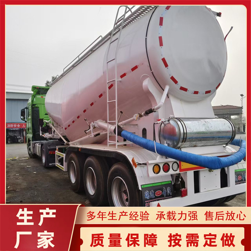 Export Sales of Bulk Cement Tankers, 50-Cubic Meter Powder Material Transporters, and Ash Powder Tankers