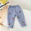 Blue strawberry, trousers