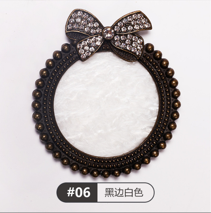 Estilo japonés en línea celebridad uñas diamante arco pantalla color placa retro pantalla marco mano modelo tiro trabajo soporte de exhibición