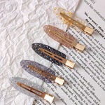 仲夏梦之夜~韩系梦幻无痕发夹闪片网红高级侧边刘海化妆夹子发饰