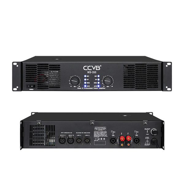 Dual-channel pure post-stage professional power amplifier home KTV…