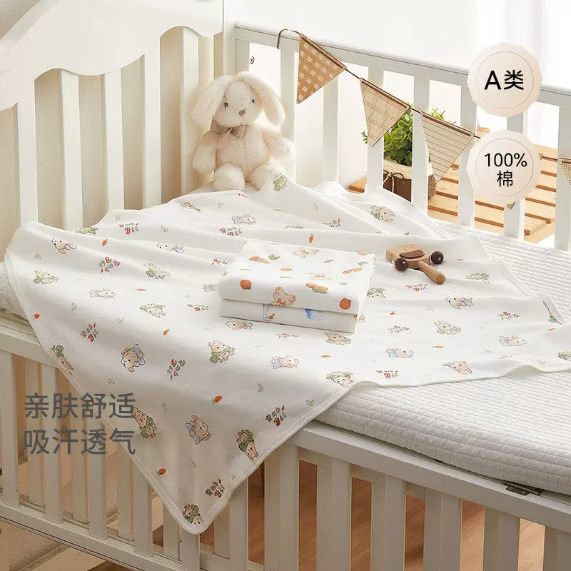 【2件29.9元】新生婴儿产房保单纯棉男女宝包巾初生宝宝抱被盖毯