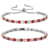 Drawstring + buckle-red and white