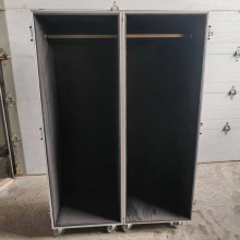 定制演出服装道具收纳箱 单对开门带轮保护柜 戏曲专用防潮储物箱