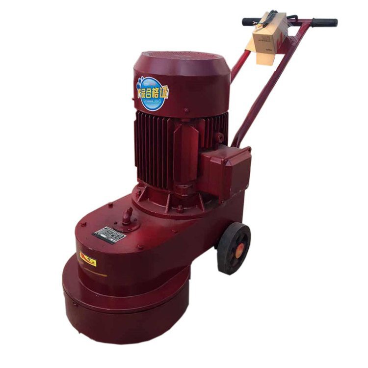 手推式电动水磨石机 DMS350混凝土路面打磨机 水泥地面抛光设备