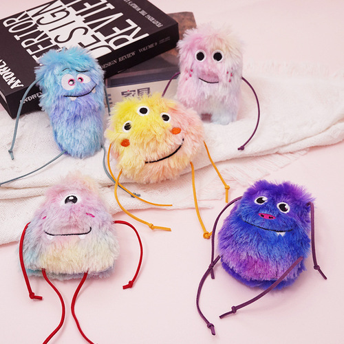 Cat toys self-entertaining for cats, catnip for kittens, cute and adorable, monster plush toys, cat supplies