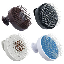 日式植毛头皮spa按摩梳 清洁头皮污垢洗发美发长短梳齿美发梳