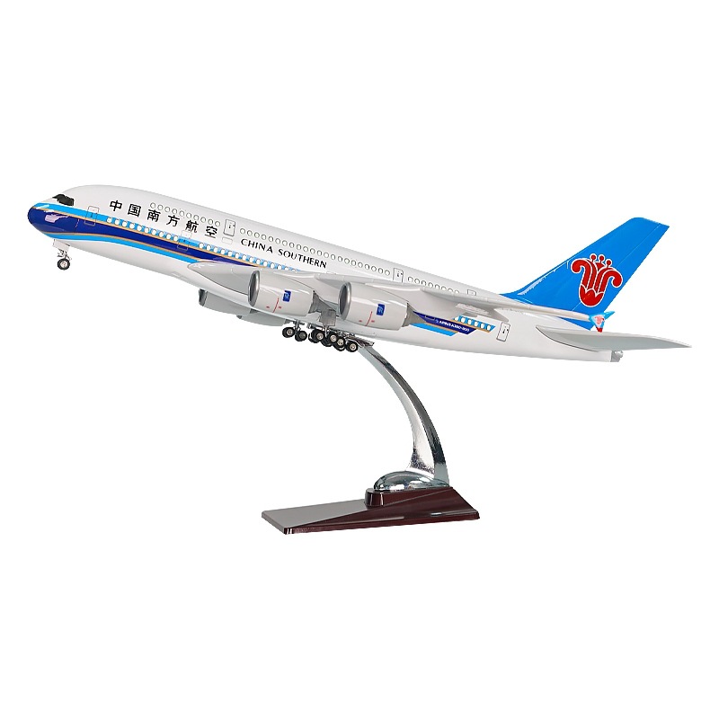 Emirates Scale 1:160 46cm A380 Emirates Modelo de avión de simulación ligera