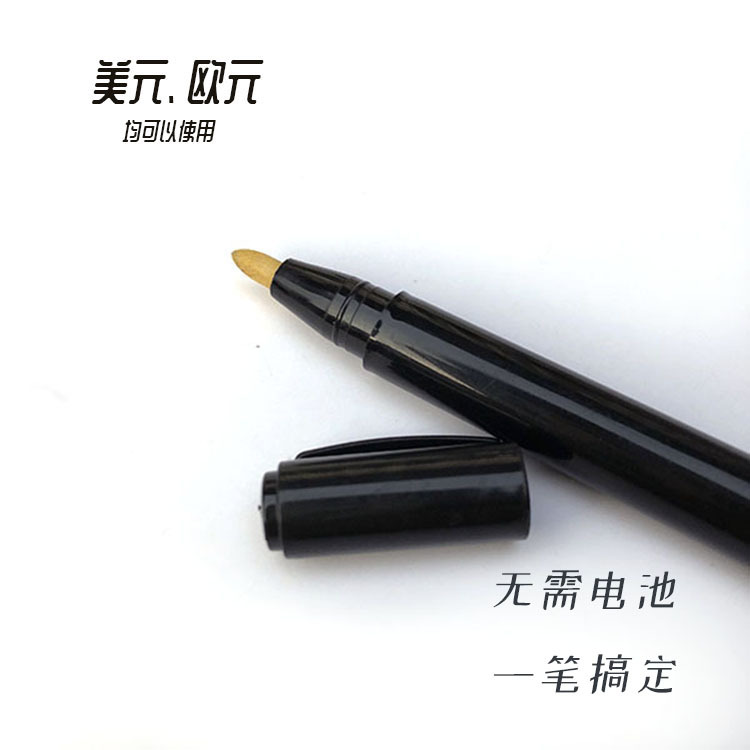 Venta directa de fábrica magia a base de agua detector de dinero pluma Amazon venta al por mayor 6 piezas 3 piezas MINI portátil detector de dinero pluma