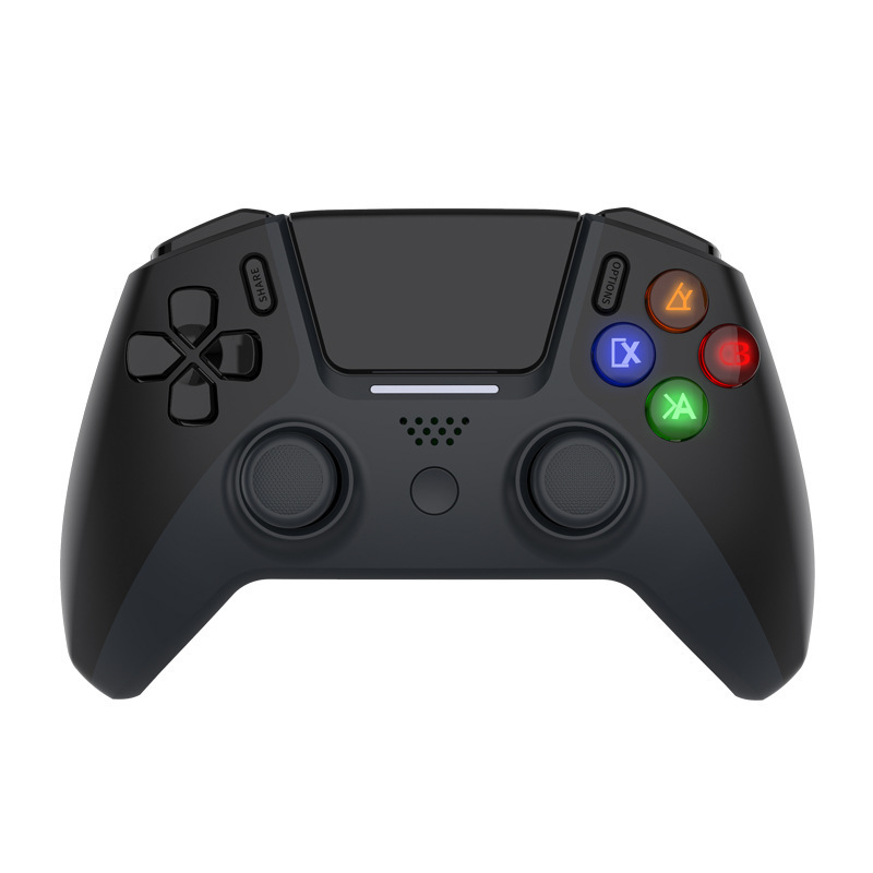 クロスボーダー爆型無線ハンドルp4ハンドル模擬六軸振動ランプP4ゲームハンドル付きコンピュータゲームハンドル|undefined