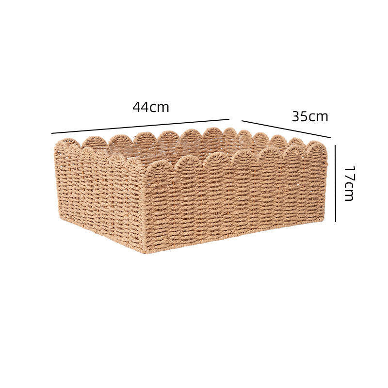 Cestas de encaje ondulado más grande 44 * 35 * 17CM