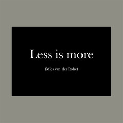 黑色海報合集less ismore臥室宿舍店面裝飾畫文藝咖啡廳背景海報