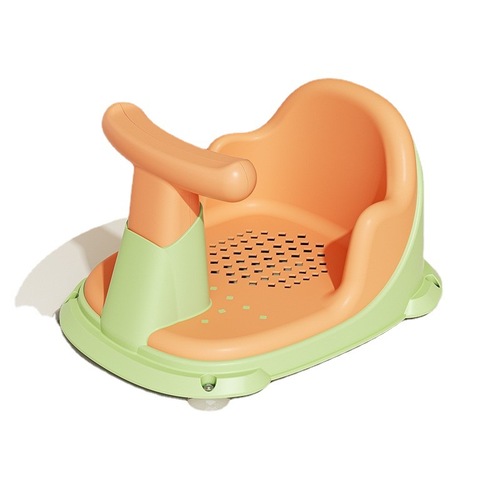 Baby bath seat baby bath artifact can sit and lie on newborn child bath tub seat non-slip bath stool