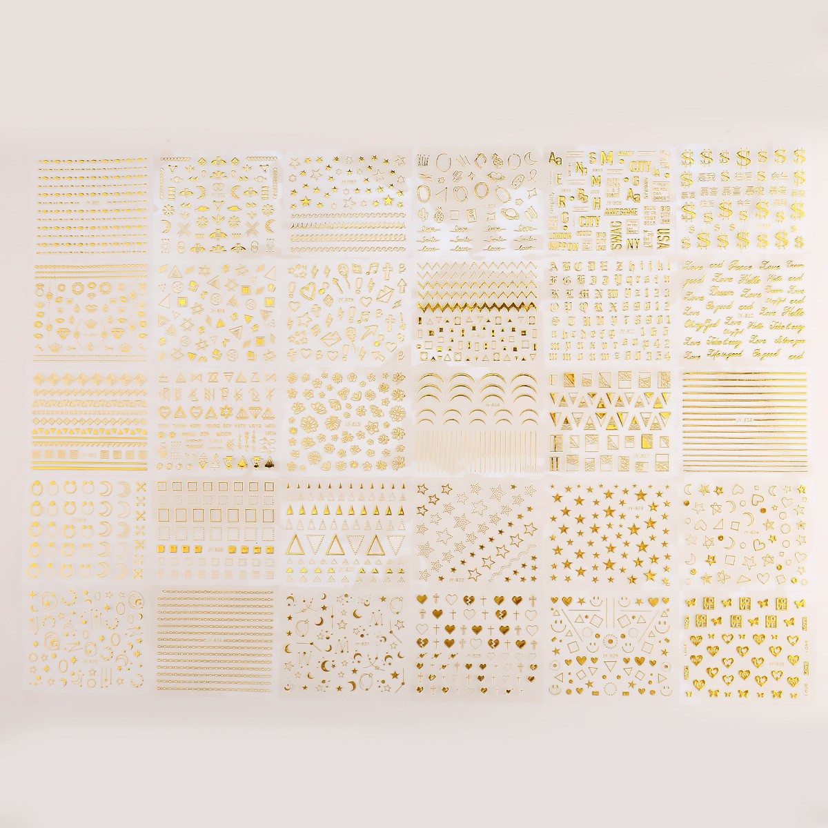 G3 네일아트 스티커 1세트 (30매)