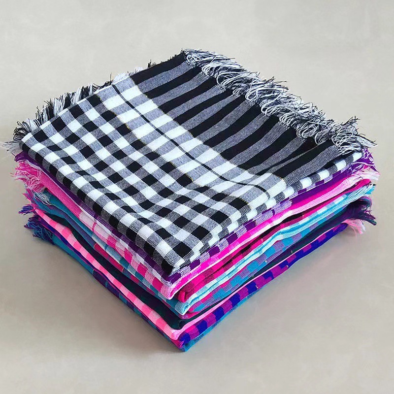 老人頭巾女四季保暖奶奶加大方巾農村婦女表演幹活老式四方包頭巾