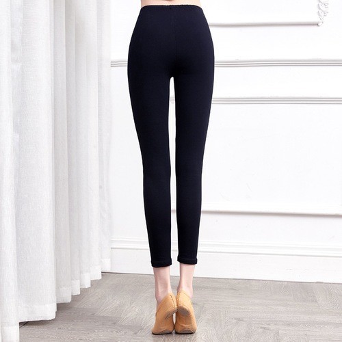 Dance pants women's exercise clothes slimming black seven-nine-point exercise clothes bottoming tight body yoga dance pants
