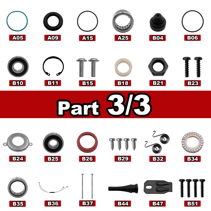 博世爆破ハンマーGSH16-28 GSH16-30予備品B部分を交換する|undefined