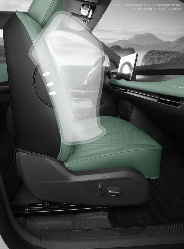 2025-2026 Dongfeng Nano 06 seat covers, full-cover seat covers, Air/Max special car seat cushions, suitable for all seasons