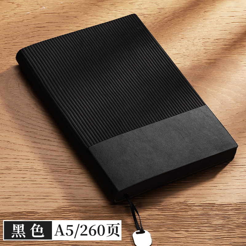 Simple de tres piezas A5 cuaderno de negocios al por mayor Bloc de notas caja de regalo cuaderno diario de oficina en stock al por mayor