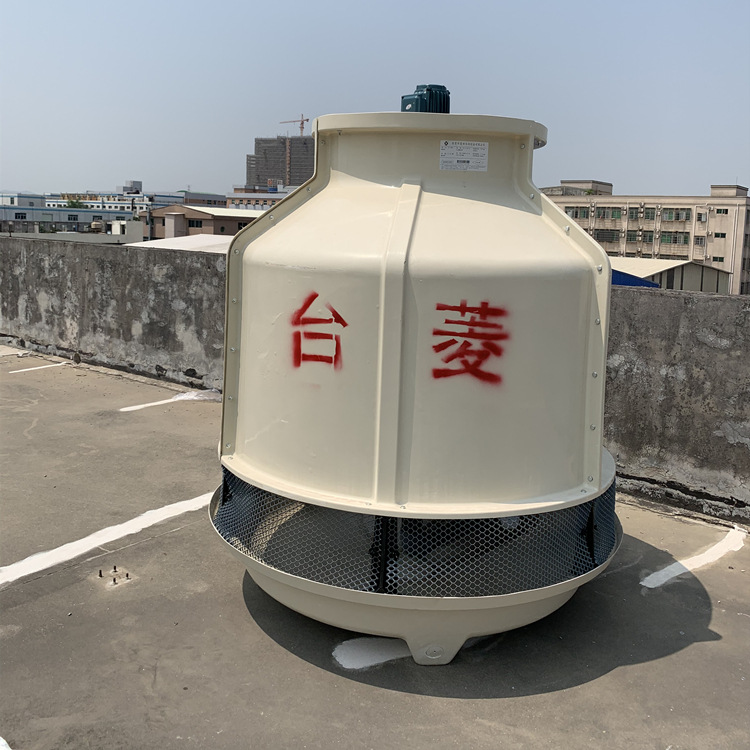 供应玻璃钢圆形逆流冷水塔 10T到200吨冷却塔 注塑机降温辅助设备