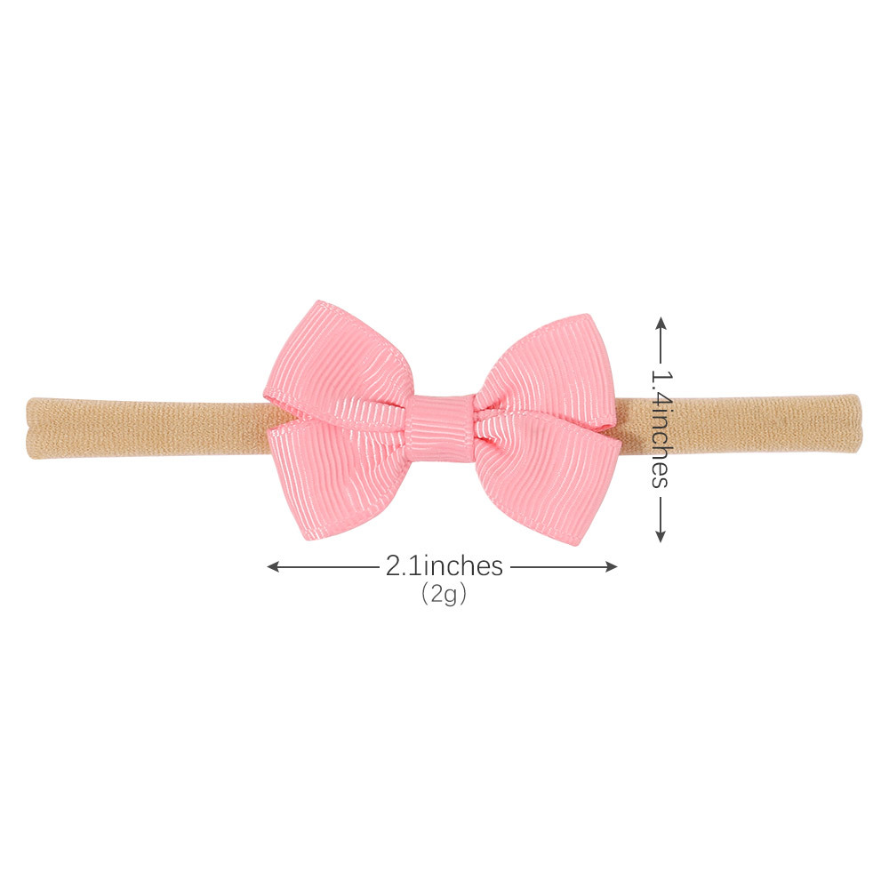 Fashion Bow Knot Polyester Ribbed Band Hair Band 1 Piece display picture 1