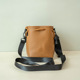 Camera storage bag - orange small + black shoulder strap, can be worn on one shoulder or crossbody