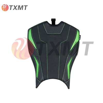 Motorcycle cushion — Suitable for the 25-26 new Kawasaki - front-seat-cushion-green-original-seat-height