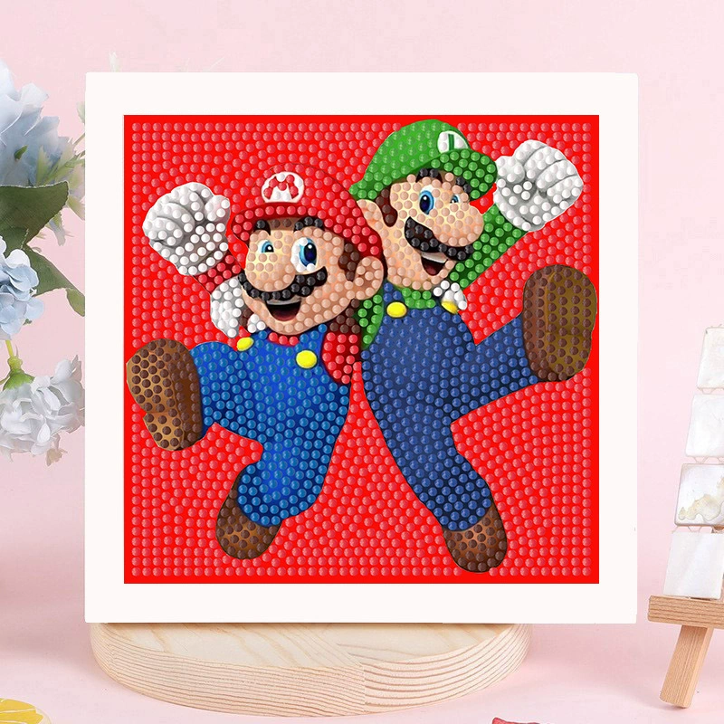 Мультяшная умная игрушка, DIY, новая коллекция, детское handmade diy, украшенная бриллиантами