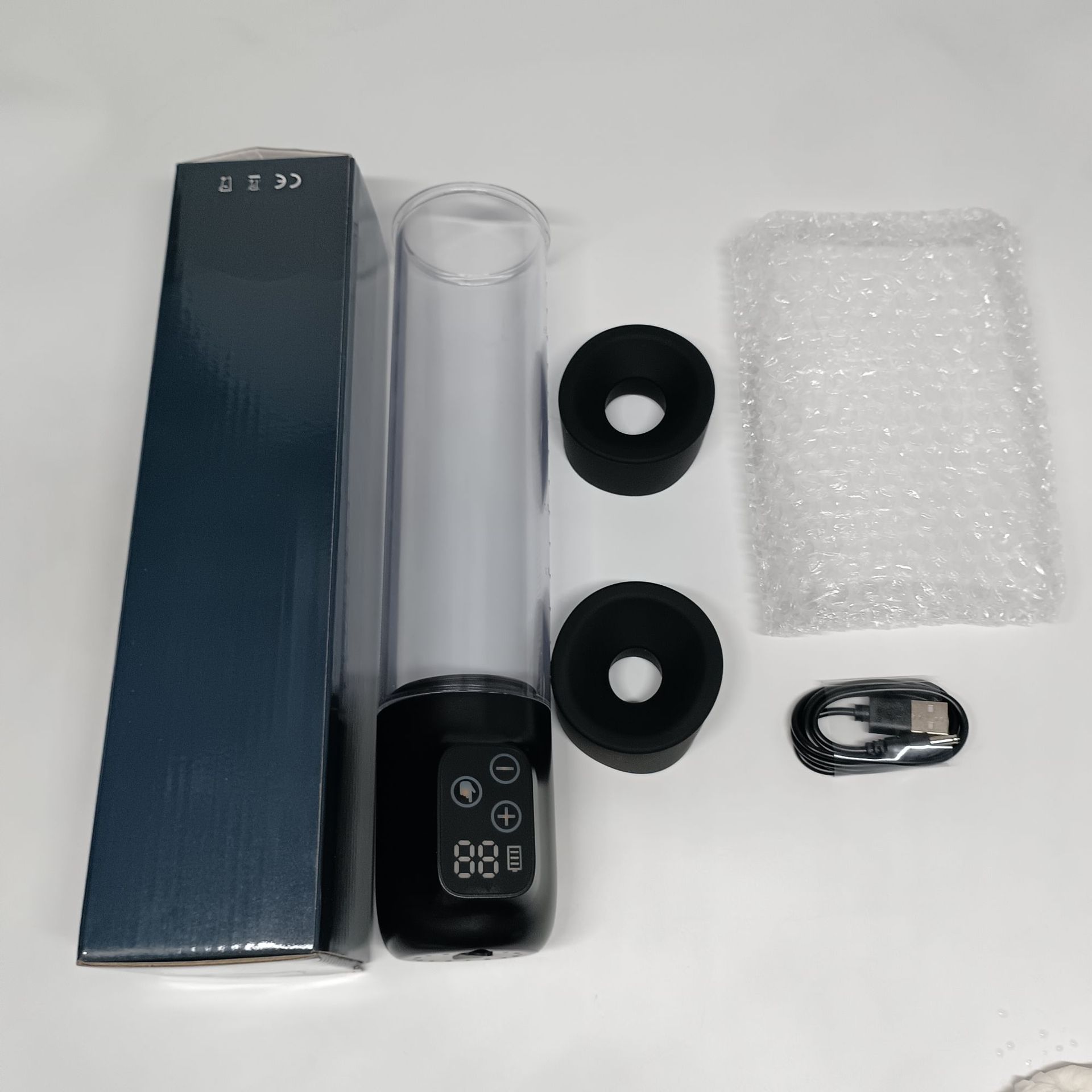 Qingmi Water Bath Exercise Vacuum Waterproof Sucking Male Electric Enlargement Masturbation Supplies Cross-border_voghion.com