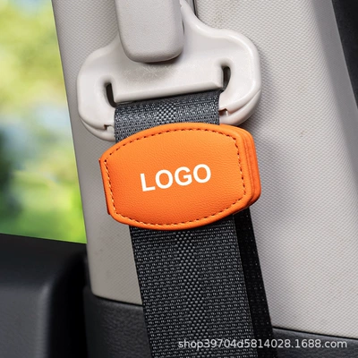 to Prevent Neck Strangulation — Seat belt shoulder pad - tesla-limiter-oval-love-horse-orange-single