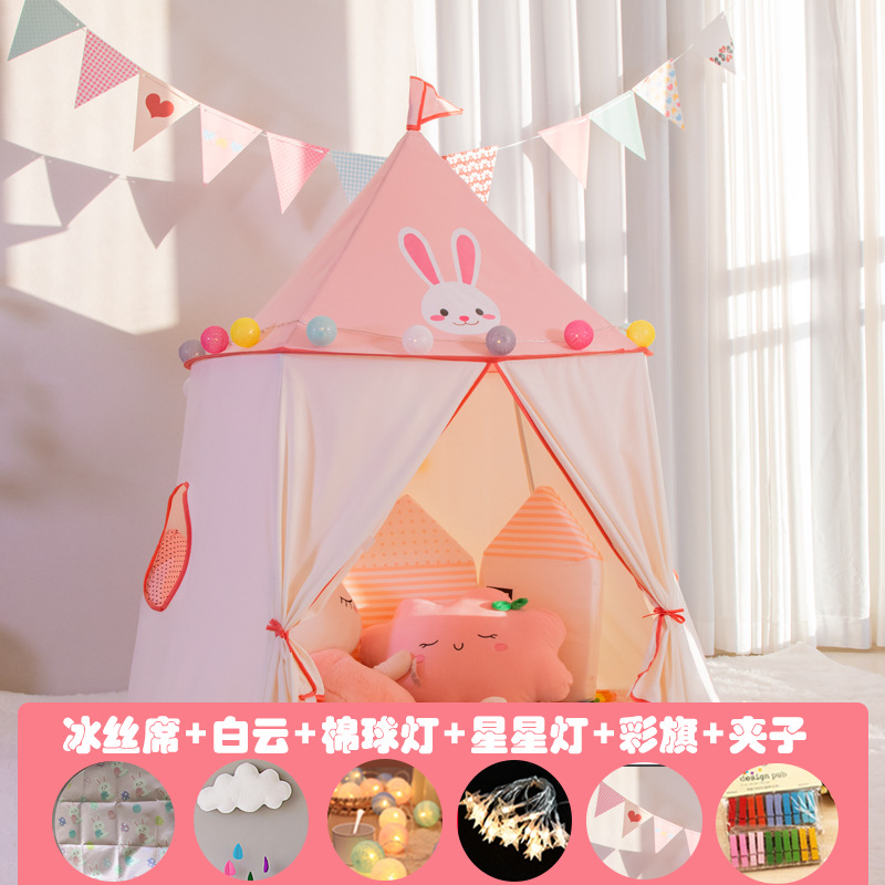 Casitas de Juego Infantiles Indias para Niños y Niñas, para Interiores y Exteriores, Estilo Castillo, Juguetes, Dropshipping Internacional, Selección Cuidadosa