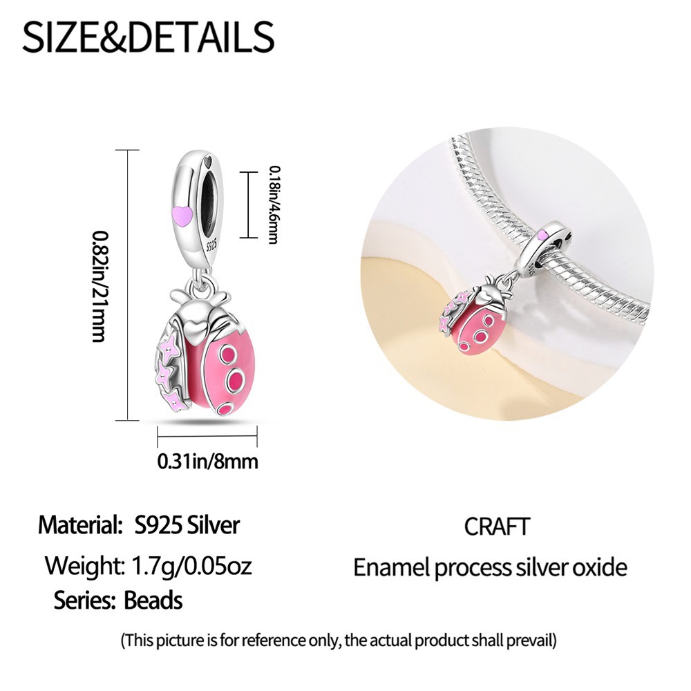 1 Piece 925 Sterling Silver Leaves Dragonfly Butterfly Pendant display picture 17