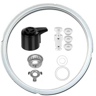 Electric pressure cooker accessories electric pressure cooker sealing ring 3/4/5/6L float valve exhaust valve anti-blocking network card buckle suit