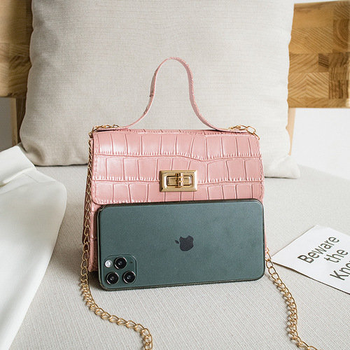 bags bag women  classic crocodile pattern women's bag Southeast Asia foreign trade chain bag fashion handbag