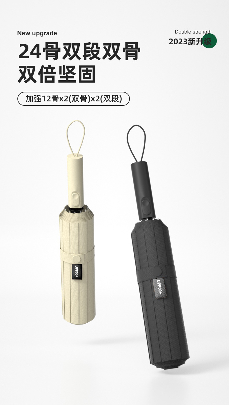 雨伞折叠伞高级感批发全自动太阳伞折叠雨伞批发遮阳晴雨伞大号-阿里巴巴