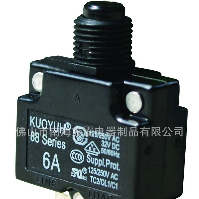 Supply of manual or automatic reset overcurrent protector medical device overload protector motor protection device
