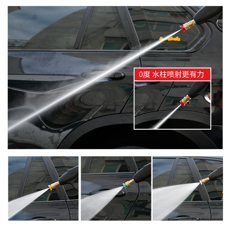 Manufacturer High-Pressure Water Gun Karcher K Series K2-K7 Car Wash Water Gun Household Aluminum Valve Core Short Gun with Nozzle