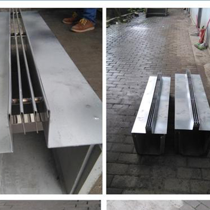 厂家直销不锈钢缝隙式排水沟定制成品线性树脂排水沟 u型水沟