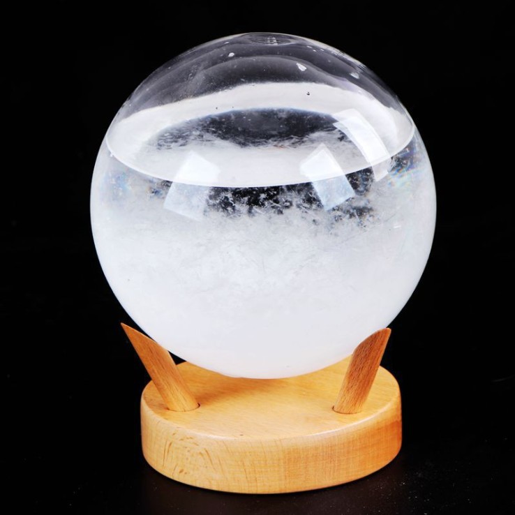 Nueva bola de cristal tormenta botella pronóstico del tiempo regalo creativo Cisne decoración regalo fábrica al por mayor
