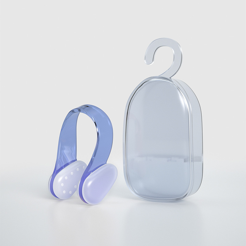 Padded nose clip-blue