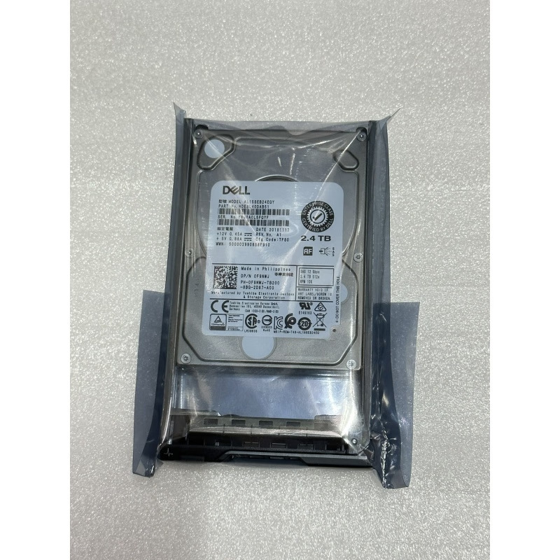 Suitable for Dell 2.4Tsas10K2.5Al15Seb24Eqy0F9Nwj Hard Drive 12Gsas Interface Server