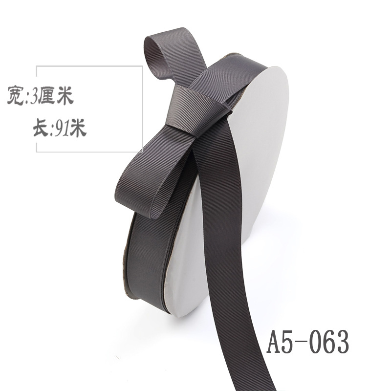 3cm de alta densidad costilla cinta arco cinta ramo caja de regalo embalaje color Ropa Accesorios cinta Decoración