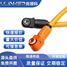 EV电缆高压线束加工 电源线延长接线端子定制线 新能源储能连接线
