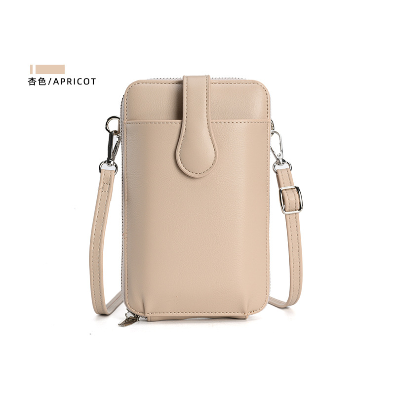 2024 nueva hebilla de cinturón de mujer bolso de teléfono móvil monedero multifuncional ins estilo coreano bolsa de mensajero de hombro de gran capacidad